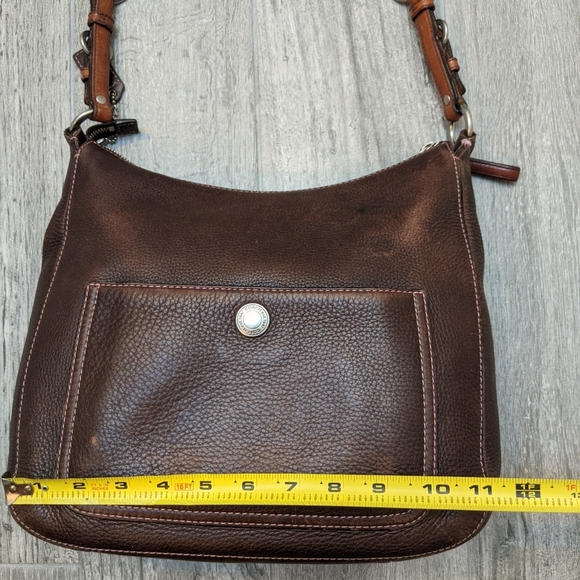 Coach Chelsea Brown Leather Hobo Purse - Picture 8 of 15